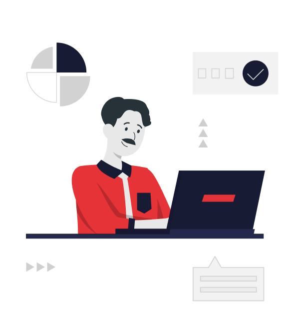 Ilustración inteligencia comercial